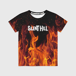 Футболка детская Silent hill огонь, цвет: 3D-принт