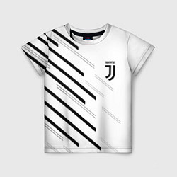 Футболка детская Juventus sport geometry, цвет: 3D-принт