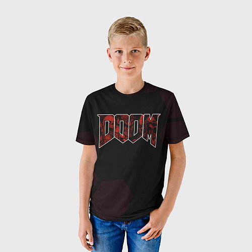 Детская футболка Doom mick gordon / 3D-принт – фото 3