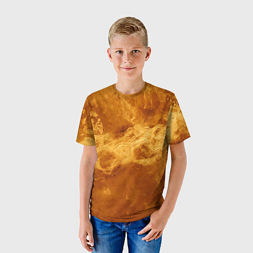 Детская футболка Лава Венеры - star dust / 3D-принт – фото 3