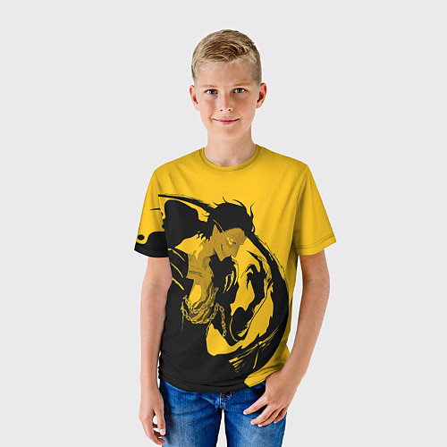 Детская футболка Господин злодей - Выходной господина злодея / 3D-принт – фото 3