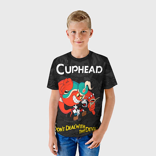 Детская футболка Cuphead - gin / 3D-принт – фото 3