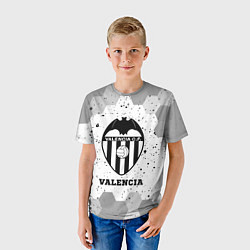 Футболка детская Valencia sport на светлом фоне, цвет: 3D-принт — фото 2