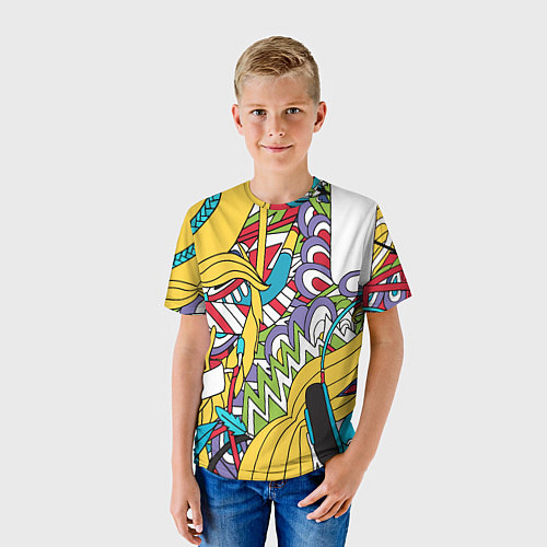Детская футболка Летние мотивы / 3D-принт – фото 3