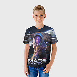 Футболка детская Mass Effect ТалиЗора, цвет: 3D-принт — фото 2