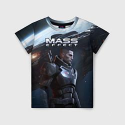 Футболка детская Mass Effect game, цвет: 3D-принт