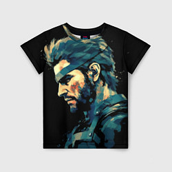 Футболка детская Веном Снейк Metal gear game, цвет: 3D-принт