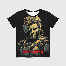 Футболка детская Веном Снейк Metal gear game, цвет: 3D-принт
