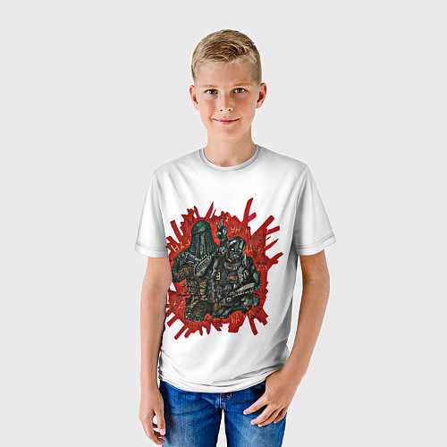 Детская футболка Крюгер и Nikto / 3D-принт – фото 3