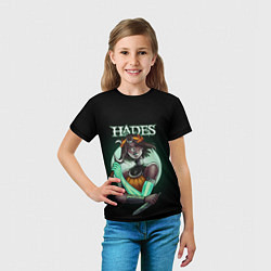 Футболка детская Нимфа Melinoe Hades 2, цвет: 3D-принт — фото 2