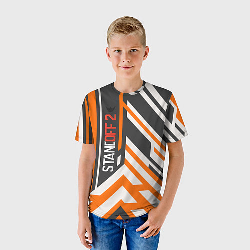 Детская футболка Standoff 2 geometry / 3D-принт – фото 3