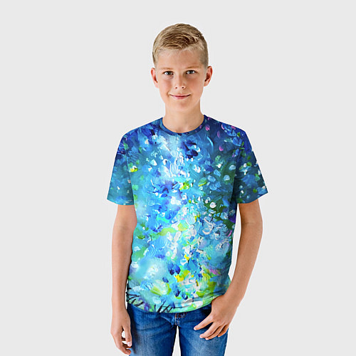 Детская футболка Млечный путь и звездное небо / 3D-принт – фото 3
