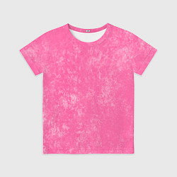 Футболка детская Pink bleached splashes, цвет: 3D-принт