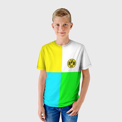 Детская футболка Borussia color cport / 3D-принт – фото 3