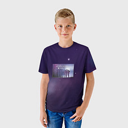 Футболка детская BTS 2025 камбэк, цвет: 3D-принт — фото 2