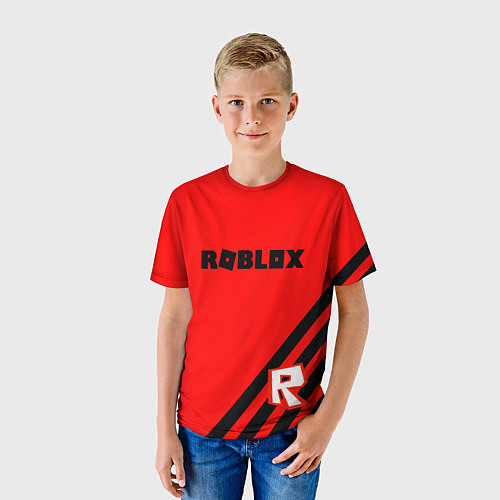 Детская футболка Roblox geometry game / 3D-принт – фото 3