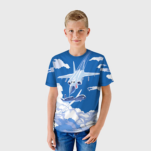 Детская футболка Атака МиГ-31 / 3D-принт – фото 3
