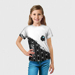 Футболка детская Among us mobile game retro, цвет: 3D-принт — фото 2