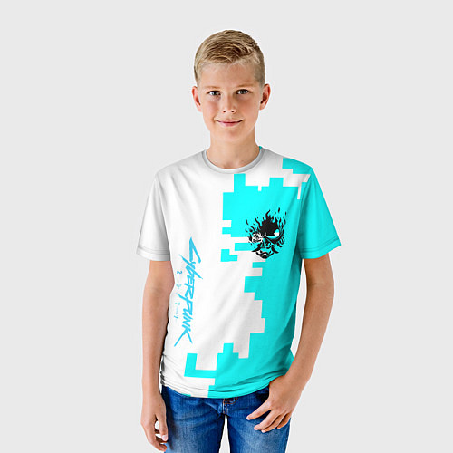 Детская футболка Cyberpunk 2077 gamer / 3D-принт – фото 3