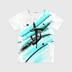 Футболка детская Doom logo палач, цвет: 3D-принт