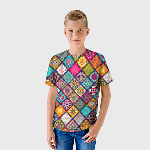 Детская футболка Этника стайл / 3D-принт – фото 3