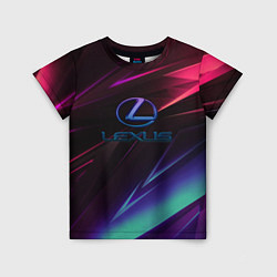 Футболка детская Lexus stripes, цвет: 3D-принт