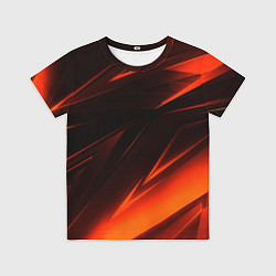 Футболка детская Geometry orange stripes, цвет: 3D-принт