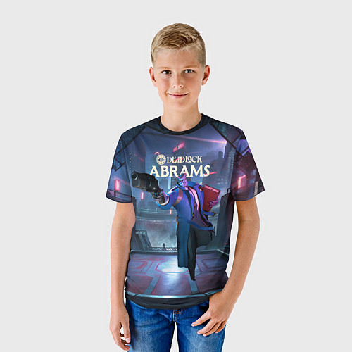 Детская футболка Abrams Deadlock / 3D-принт – фото 3