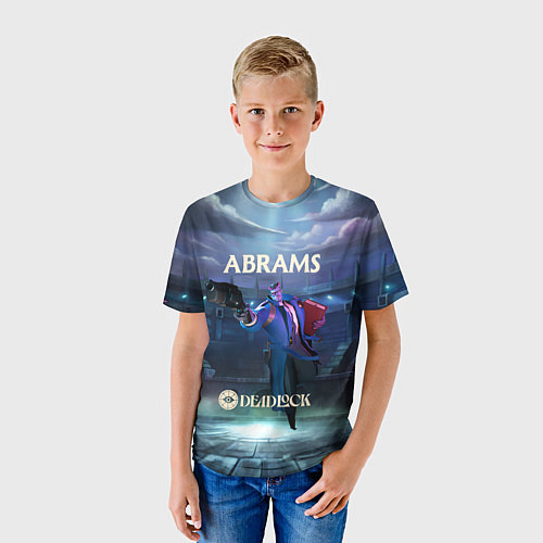 Детская футболка Deadlock Abrams / 3D-принт – фото 3
