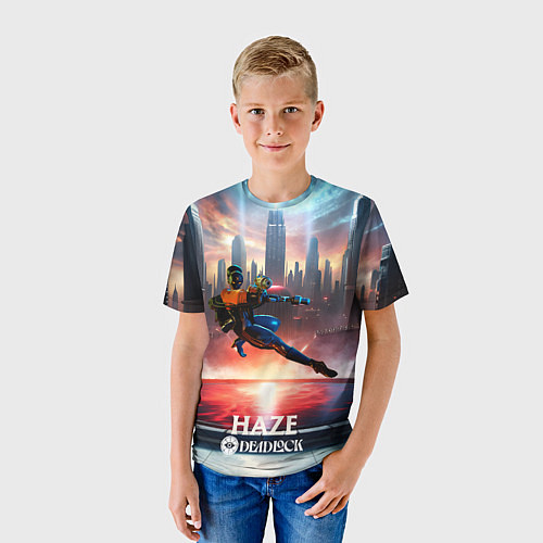 Детская футболка Deadlock Haze / 3D-принт – фото 3