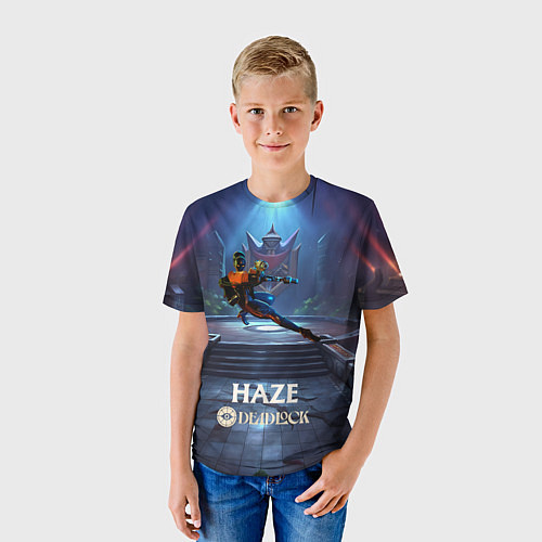 Детская футболка Haze Deadlock / 3D-принт – фото 3