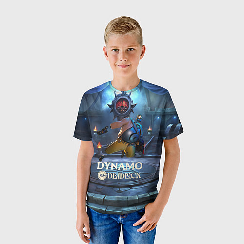 Детская футболка Deadlock Dynamo / 3D-принт – фото 3