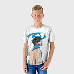 Футболка детская Ateez Choi Jongho, цвет: 3D-принт — фото 2