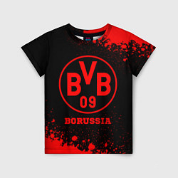 Футболка детская Borussia - red gradient, цвет: 3D-принт