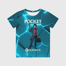 Футболка детская Pocket Deadlock, цвет: 3D-принт