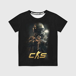 Футболка детская CS counter terrorist, цвет: 3D-принт