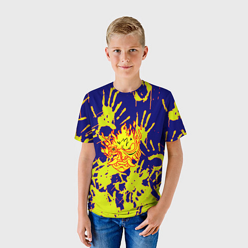 Детская футболка Cyberpunk 2077 hands / 3D-принт – фото 3