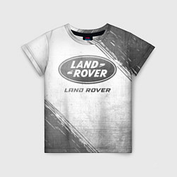 Футболка детская Land Rover - white gradient, цвет: 3D-принт