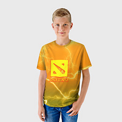 Футболка детская DOTA storm, цвет: 3D-принт — фото 2