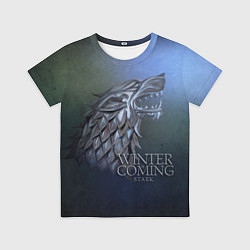 Футболка детская Игра престолов зима близко, цвет: 3D-принт