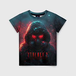 Футболка детская Stalker 2 аномальная зона, цвет: 3D-принт