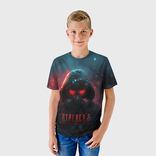 Детская футболка Stalker 2 аномальная зона / 3D-принт – фото 3