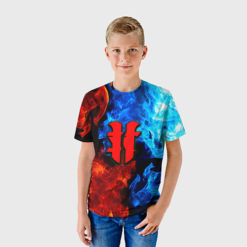 Детская футболка Starcraft fire steel / 3D-принт – фото 3