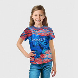 Футболка детская Chernobylite monster, цвет: 3D-принт — фото 2