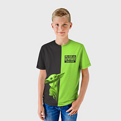 Футболка детская Child Grogu, цвет: 3D-принт — фото 2