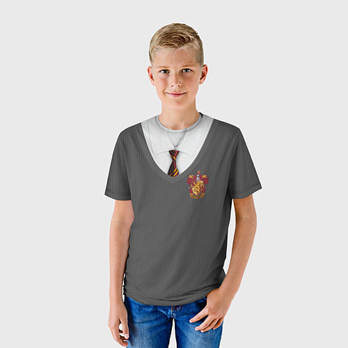 Детская футболка Форма Гриффиндора / 3D-принт – фото 3