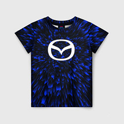 Футболка детская Mazda blue energy, цвет: 3D-принт