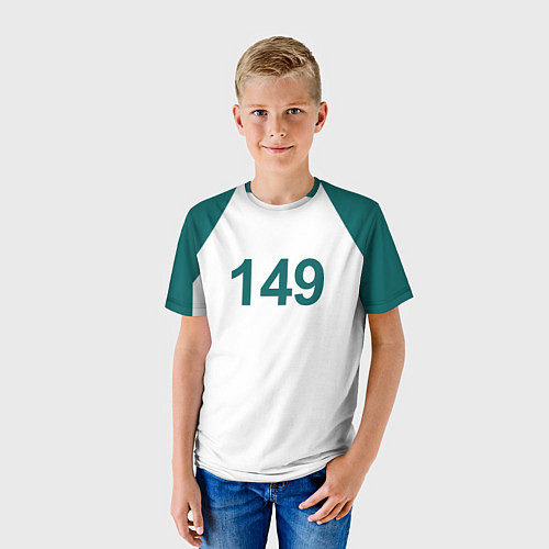 Детская футболка Игра в кальмара 149 / 3D-принт – фото 3