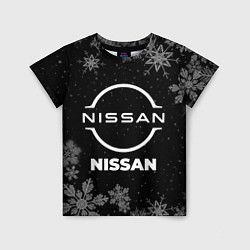 Футболка детская Снежный Nissan, цвет: 3D-принт