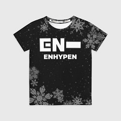 Футболка детская Снежный Enhypen, цвет: 3D-принт